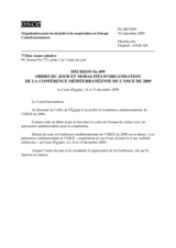 Permanent Council Decision No. 899 (fr)